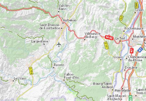 Carte Michelin Village Plan Village Viamichelin