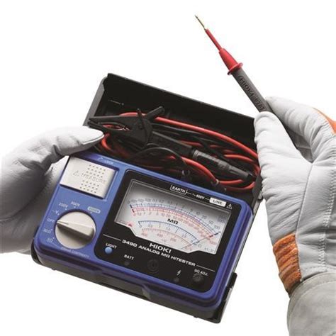 Hioki 3490 Analog Insulation Resistance Tester Materialsupply Online Building