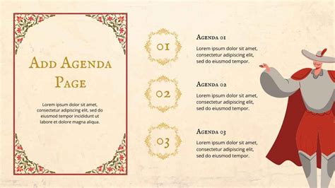 Illustrated Medieval History Thesis. Free PPT & Google Slides Template ... 