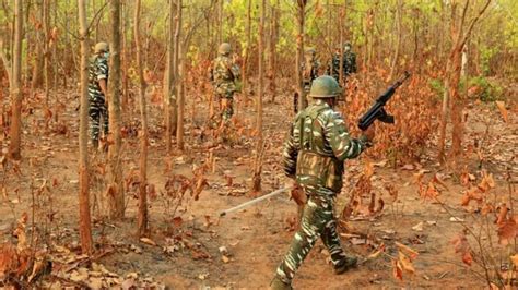 Chhattisgarh Caf Jawan Injured In Ied Blast By Naxals In Bijapur