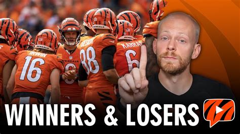 Cincinnati Bengals Winners Losers After Ugly Loss To Patriots Youtube