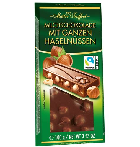 Melkchocolade Met Hele Hazelnoten 100g