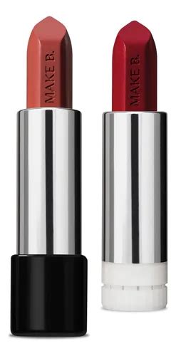 Kit Make B Batom Cremoso Soft Nude Refil Revolution Red Parcelamento Sem Juros