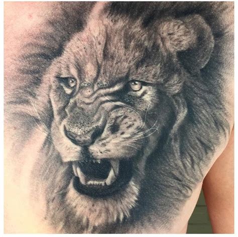 Roaring Lion Tattoo Drawing