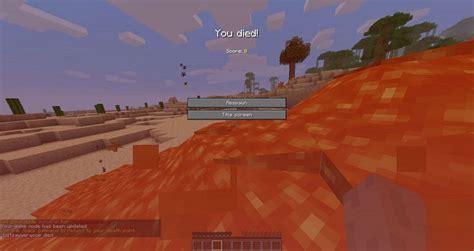 how to find where i died in minecraft