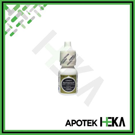 Cendo Asthenof 5 Ml Tetes Mata Meringankan Gejala Kemerahan Lazada