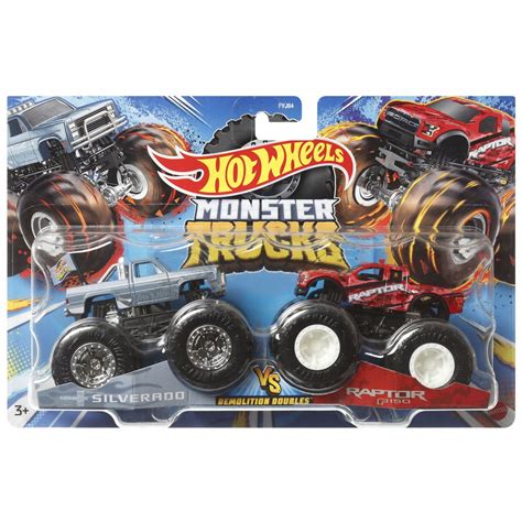 Купить HOT WHEELS Monster Truck Silverado против Raptor HTL отзывы фото и характеристики на