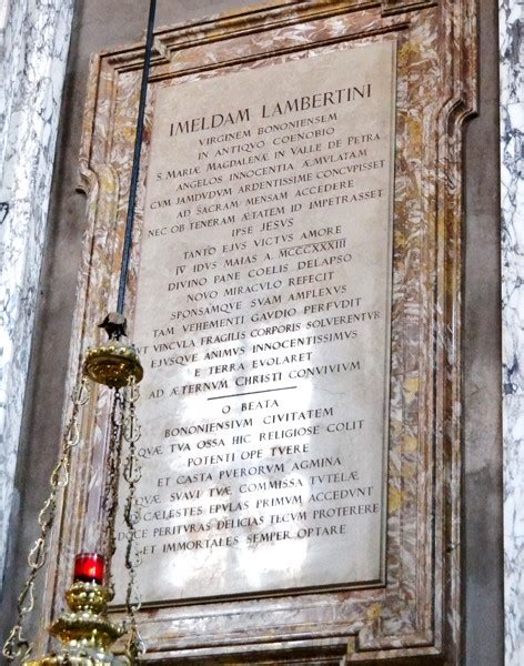 Il Papa Conferma Il Culto Della Beata Imelda Lambertini Bologna Online