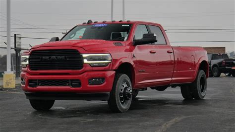 2021 Ram 3500 Laramie Night Edition Drw 30148t Youtube