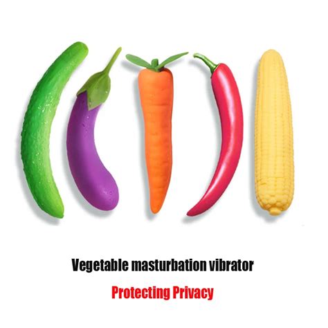 Vegetable Vibrator Sex Toy For Women G Spot Vagina Clitoris Stimulator