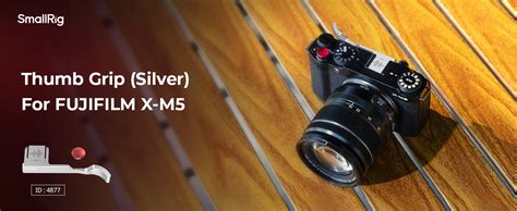 Amazon Smallrig Thumb Grip With Hot Shoe Cover For Fujifilm X M Silver Electronics