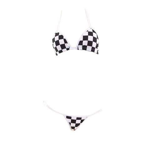 Buy Japanese Style Cute Micro Bikini Lolita Japanese Mosaic Anime Bra And Panty Set Cosplay