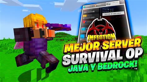 EL MEJOR SERVIDOR SURVIVAL OP Para Minecraft PE 1 20 Servidores De