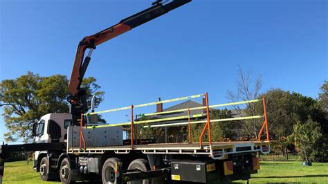 Flatbed Crane Trucks Hi Rail Services