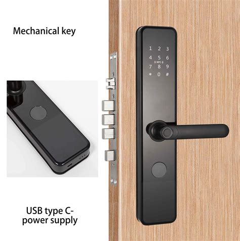 Fingerprint Keyless Biometric Door Lock Cerradura Inteligente Con Wifi