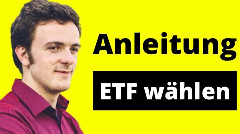 So findest du den passenden ETF Schritt für Schritt Anleitung mit