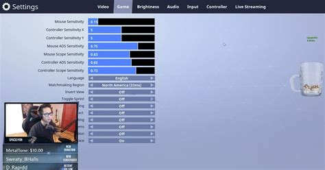 Spacelyon Fortnite Settings Keybinds Config And Gear 2025