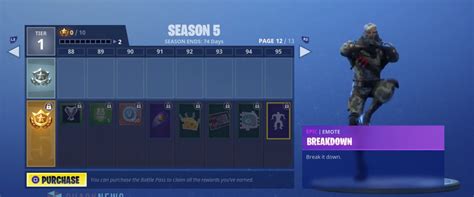 Fortnite Season 5 Battle Pass Gameplay: All New Dancing Emotes | Shacknews