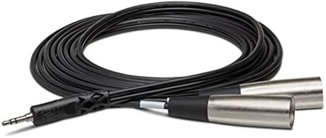 Hosa CYX 403M 3 5 Mm TRS To Dual XLR3M Stereo Breakout Cable 3 Meters