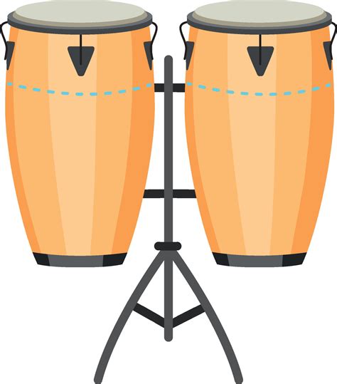 Musical Instrument With Conga Drums 13426650 Vector Art At Vecteezy