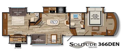 12 Must See Rv Bunkhouse Floorplans General Rv Center