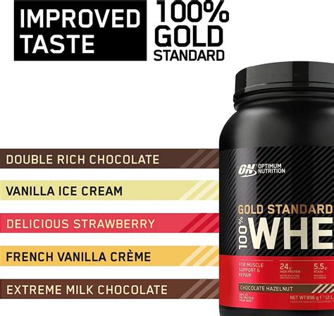 Протеин Optimum Nutrition Gold Standard 100 Whey 908 G Chocolate Hazelnut Eu Id1893969002