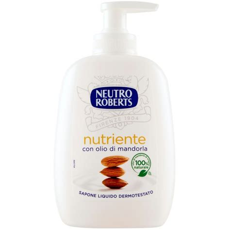 SAPONE LIQUIDO ROBERTS NUTRIENTE ML 200 OLIO MANDORLA