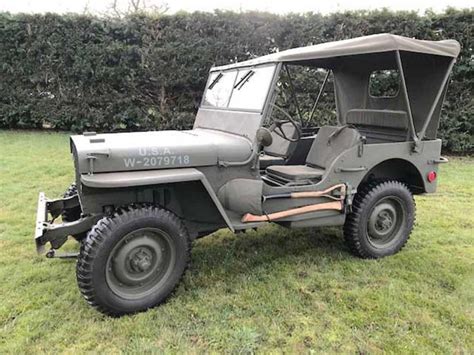 1942 Willys Jeep Value Price Guide