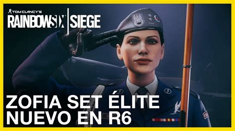 Nuevo En Rainbow Six Siege Zofia Set Lite Youtube