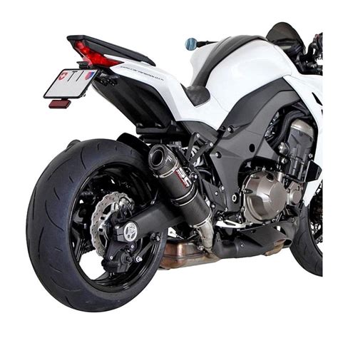 Paire De Silencieux SC Project GP TECH Carbone Kawasaki Z1000 2014