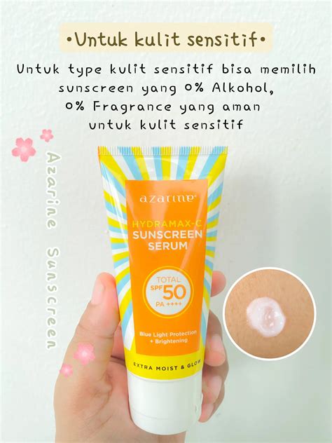 Rekomendasi Sunscreen Sesuai Tipe Kulit Wajah Galeri Diposting Oleh