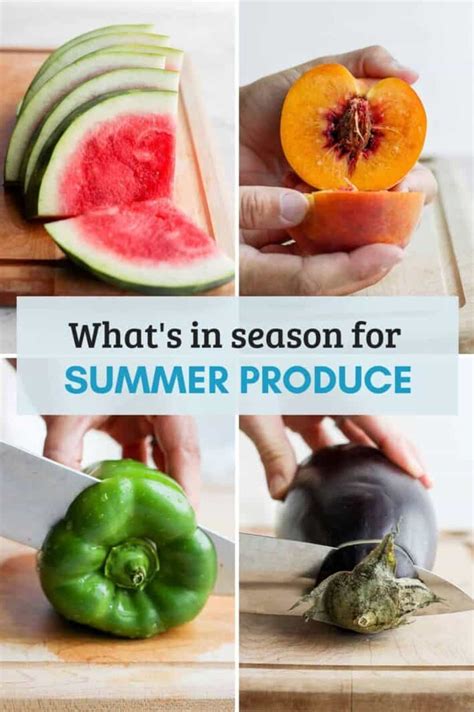 Summer Produce Guide {What To Buy + Tips} - Feel Good Foodie