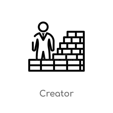 Creator Isolated Icon Simple Element Illustration From Crowdfunding