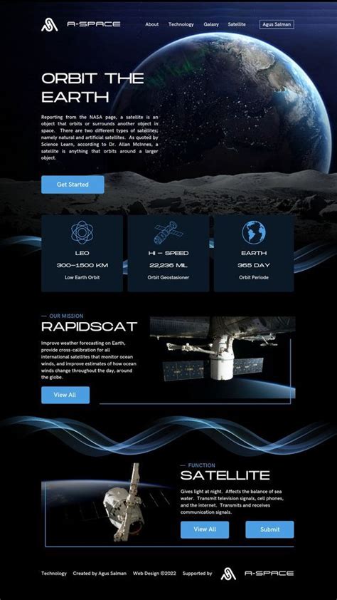 Ui Design Earth In