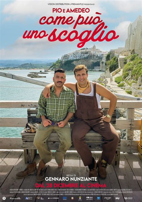 Come Pu Uno Scoglio Il Poster Del Nuovo Film Con Pio E Amedeo