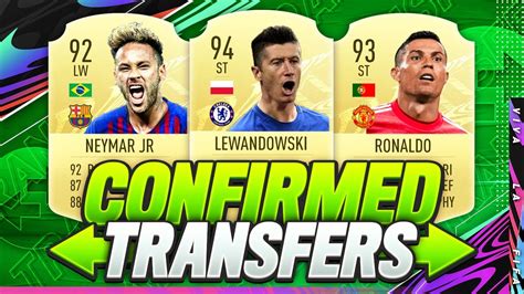 FIFA 22 NEW CONFIRMED TRANSFERS RUMOURS SUMMER 2021 W NEYMAR