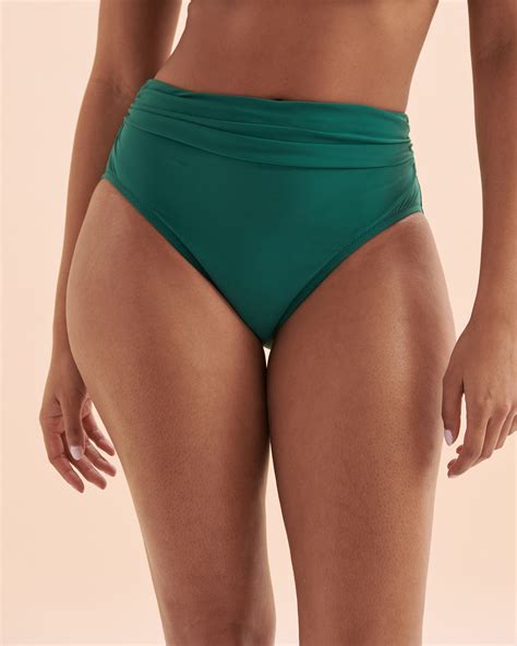 Profile Tutti Frutti High Waist Bikini Bottom Emerald Bikini Village