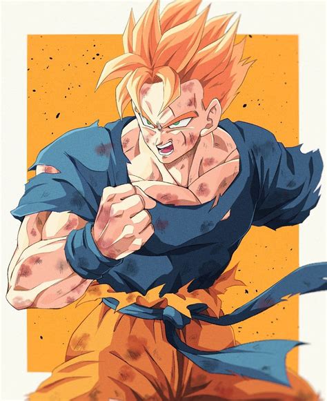 Gohan Future Ssj 1 Dibujos Arte De Personajes Ilustración De Dragón