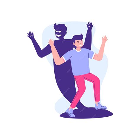 Premium Vector | Alter Ego Vector Mental Health Issues Illustration