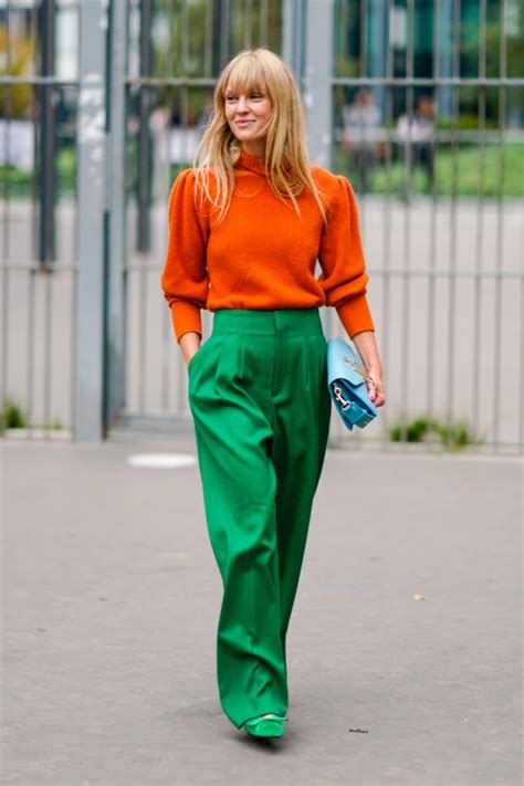 Comment Porter Un Pantalon Vert Tenues Femme Qui Nous Inspirent