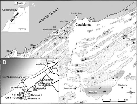 A Location Of Thomas Quarry I OH TH In The Casablanca Area And