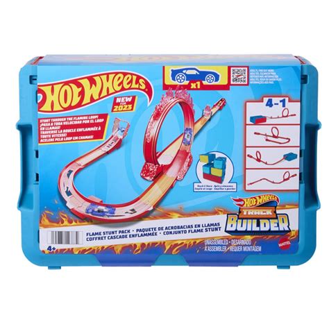 正版現貨 Mattel 全新特價 Hot Wheels 風火輪軌道旋轉跳躍組合 火元素 風火輪小汽車 生日禮物 聖誕禮物 蝦皮購物