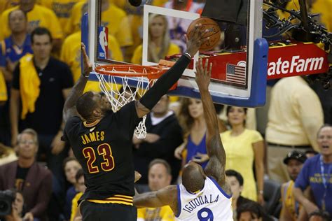 VIDEO: LeBron James "The Block"