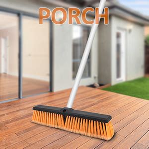 Amazon Floatant Push Broom Heavy Duty Large Outdoor Sweeping