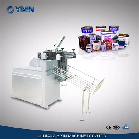 Yixin Technology 10 20l Paint Tin Can Rolling Rounding Machine Buy