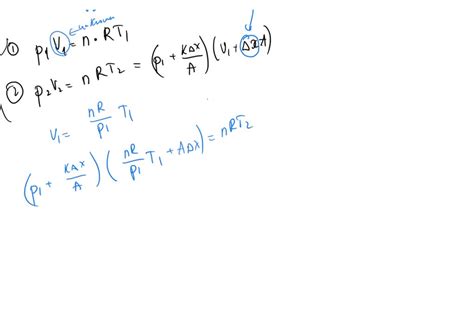 SOLVED PartA The Cylinder In The Figure Figure 1 Has A Moveable