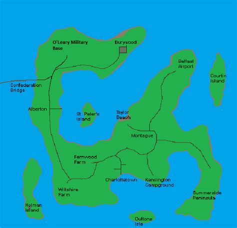 Mapa de PEI | Unturned Wiki ESP Wiki | Fandom