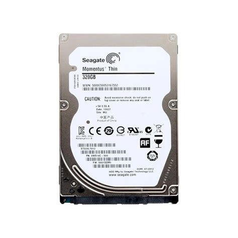 Refurbished ST320LT012 Seagate Momentus Thin 320GB Hard Drive