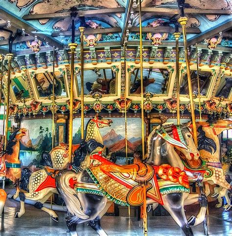 Carousel Horses Glen Echo Park Glen Echo Md 2009 Proces Flickr