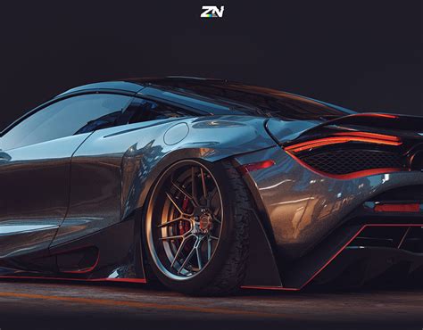 Mclaren 720S custom widebody | Behance